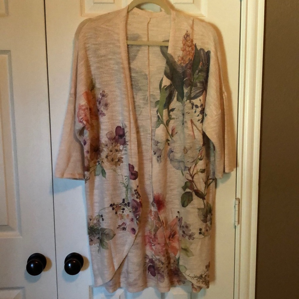 Light weight knit cover up